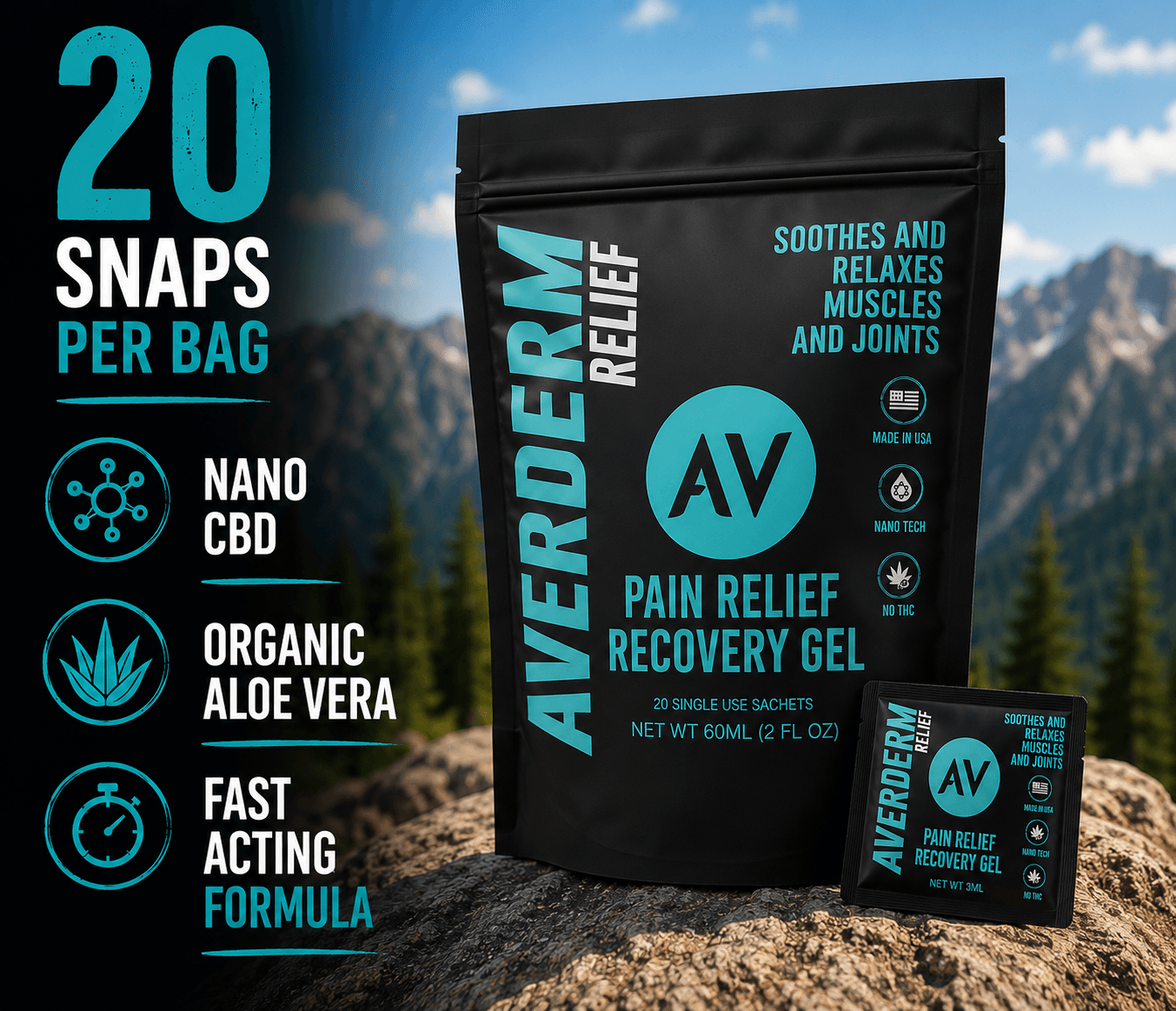 Portable Recovery Snap Packs